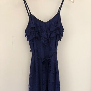 Navy Lace FP Dress